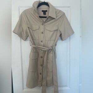 House of Harlow faux leather mini dress - new with tags and never worn